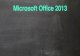 Microsoft Office 2013 - d1u3fvkftl7t3f.cloudfront.net · Office 365 engloba o Office 2013 (instalado em até cinco máquinas), o Office Web Apps (baseado na web), 60 minutos mensais